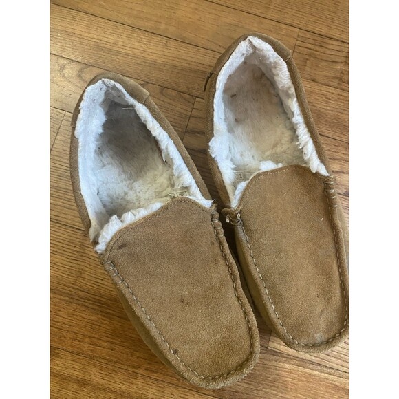 Mens Size 10 Chestnut UGG Koolaburra Tipton Suede Slippers Loafers 1105893 Used main image 9